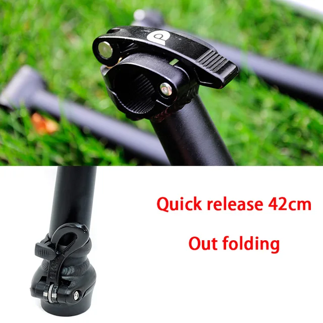 Litepro Aluminum Folding Bike Handlebar Post Stem Threadless Quick