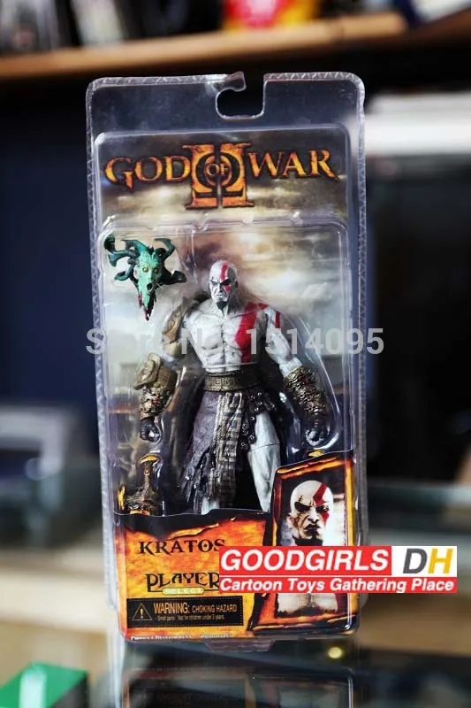 

7.5" God of War NECA God of War Kratos in Golden Fleece Armor with Medusa Head PVC Action Figure Collection GW006