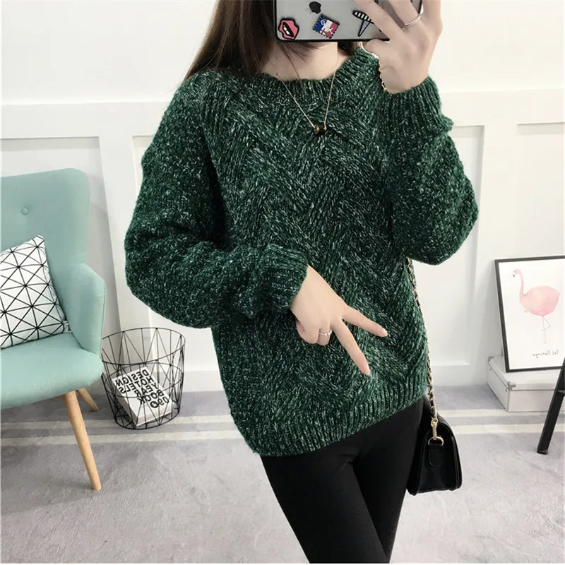 Tops 2018 New Women Pullover Female Casual Sweaters Plaid O-neck Autumn and Winter Style Fashion Female Pullover Sweater XY717 Tops 2018 New Women Pullover Female Casual Sweaters Plaid O-neck Autumn and Winter Style Fashion Female Pullover Sweater XY717