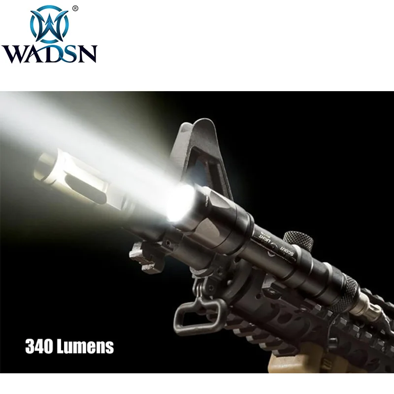 WADSN Surefir M600C Глок для страйкбола фонарики 340 люмен дистанционный двойной