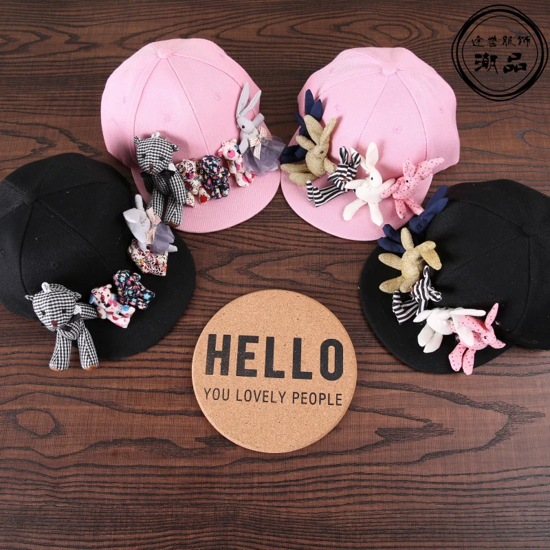fashion cartoon bear rabbit font baseball caps hats for babies canada wholesale embroidered large dogs fashion cartoon bear rabbit font baseball caps hats for babies canada wholesale embroidered large dogs