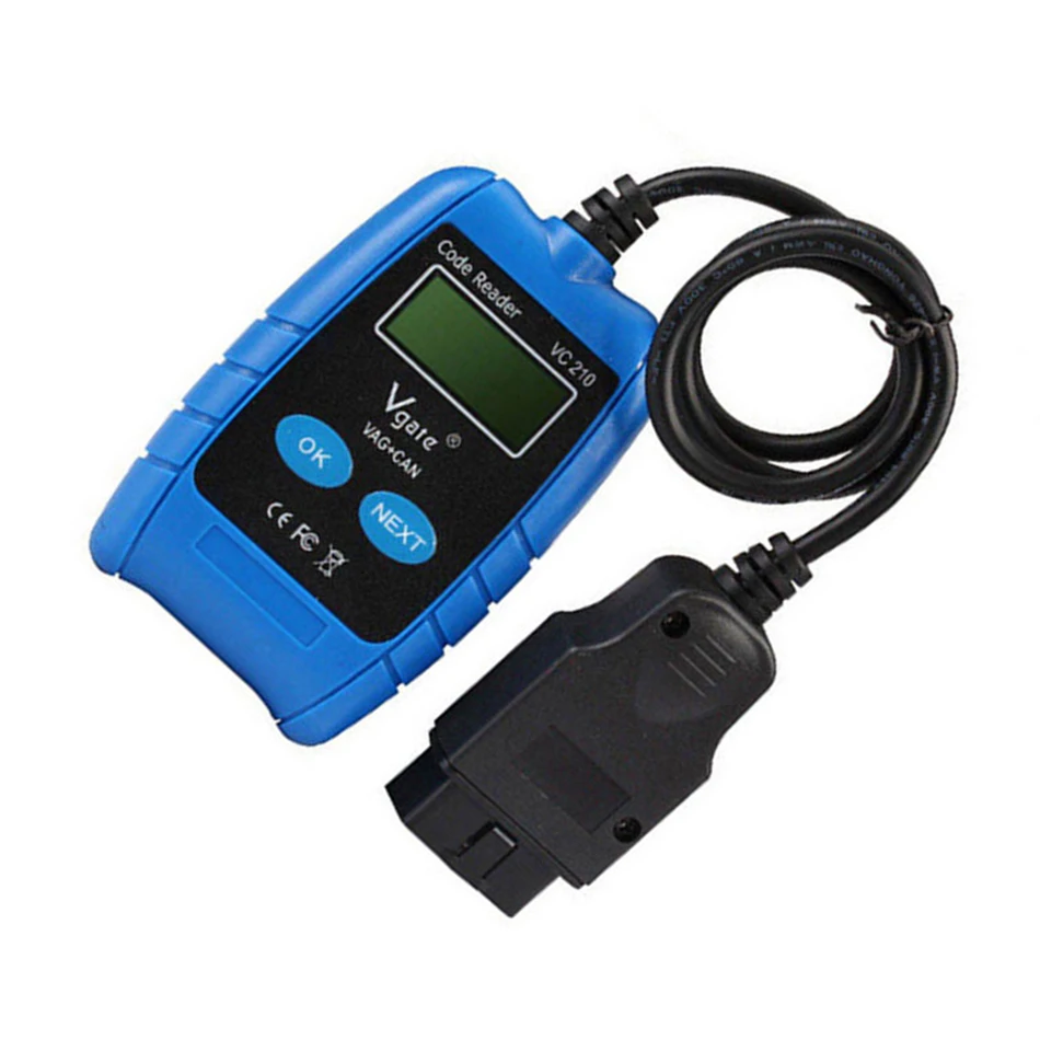 Vgate V AG + CAN VC210 Obd2 автомобильный диагностический сканер для двигателя/АБС/подушек