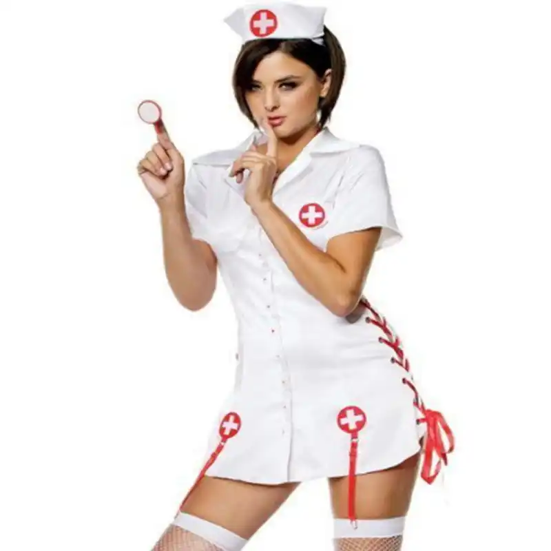 Sexy Costumes For Women Nurse Roleplay Fancy Hot Bedroom Fancy Dress Nurse Outfit Dress Erotic Costumes Disfraz De Monja