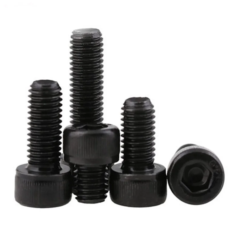 

10Pcs M6 High Strength 12.9 G Cup stigma head Allen inner hexagon Full tooth Screws nail hex bolt Screw 8mm-30mm L