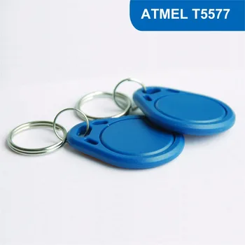 

KT03 RFID Key Tag, RFID Key Fob for Hotel Lock proximity keyfob Smart Access Control 125KHZ 330 BITS R/W With ATMEL T5577 Chip