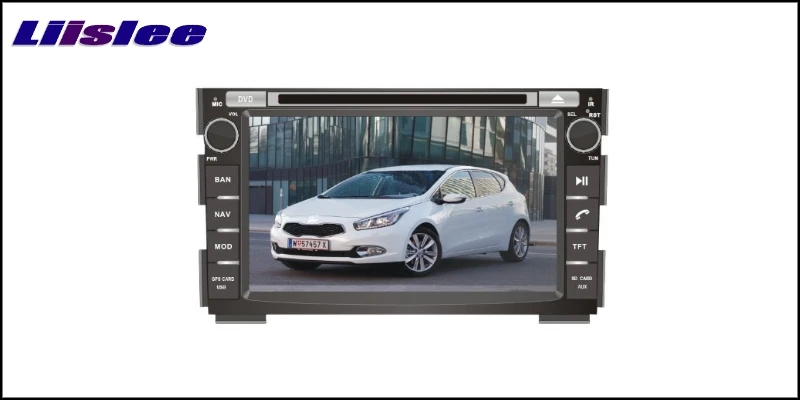 Perfect For KIA CEED 2006~2012 LiisLee Car Multimedia TV DVD GPS Audio Hi-Fi Radio Original Style Navigation 0
