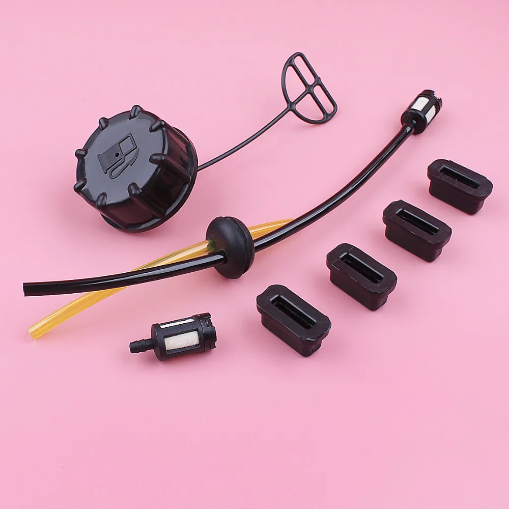 Fuel Filter Line Grommet Tank Cap Kit For Honda GX35 GX 35 Rubber Mounting Lawn Mower Engine Replace Spare Part Fuel Filter Line Grommet Tank Cap Kit For Honda GX35 GX 35 Rubber Mounting Lawn Mower Engine Replace Spare Part