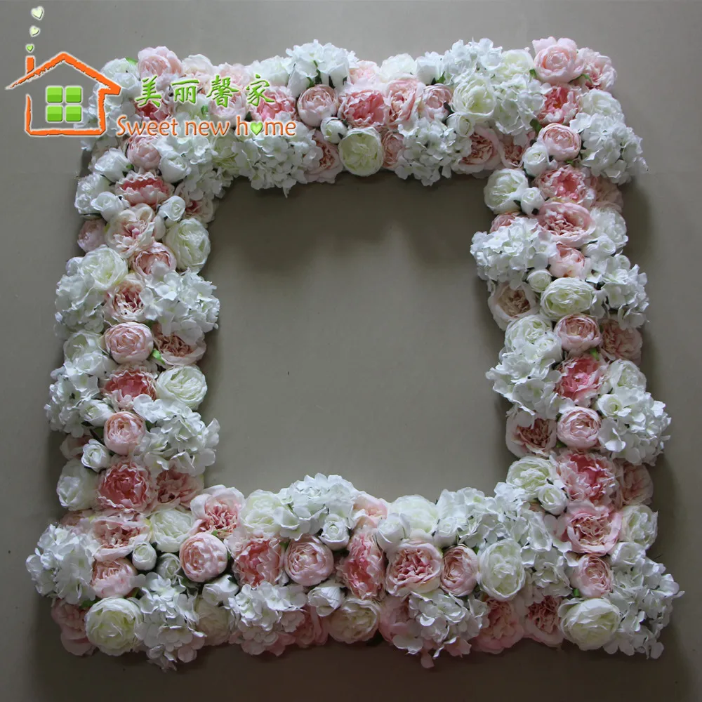 Artificial flower arch Flower row table centerpiece fake flower