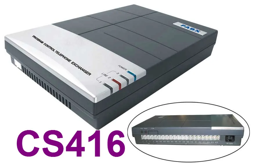 Kết quả hình ảnh cho Tổng Đài Điện Thoại Excelltel CS416 (4CO - 16EXT)