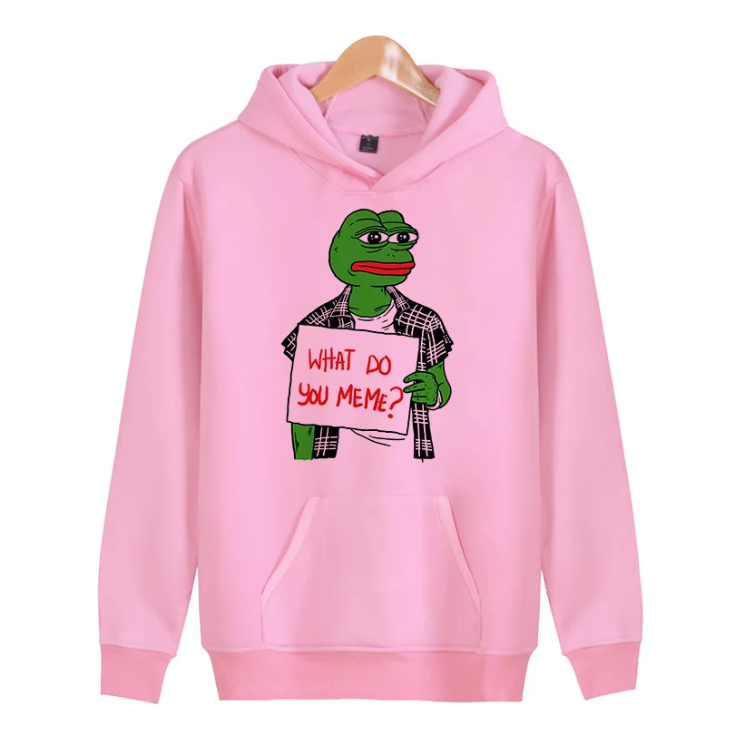Memes pepe Meme Spring Hoodies Men Slim Hoodies Men Tracksuit Hip Hop