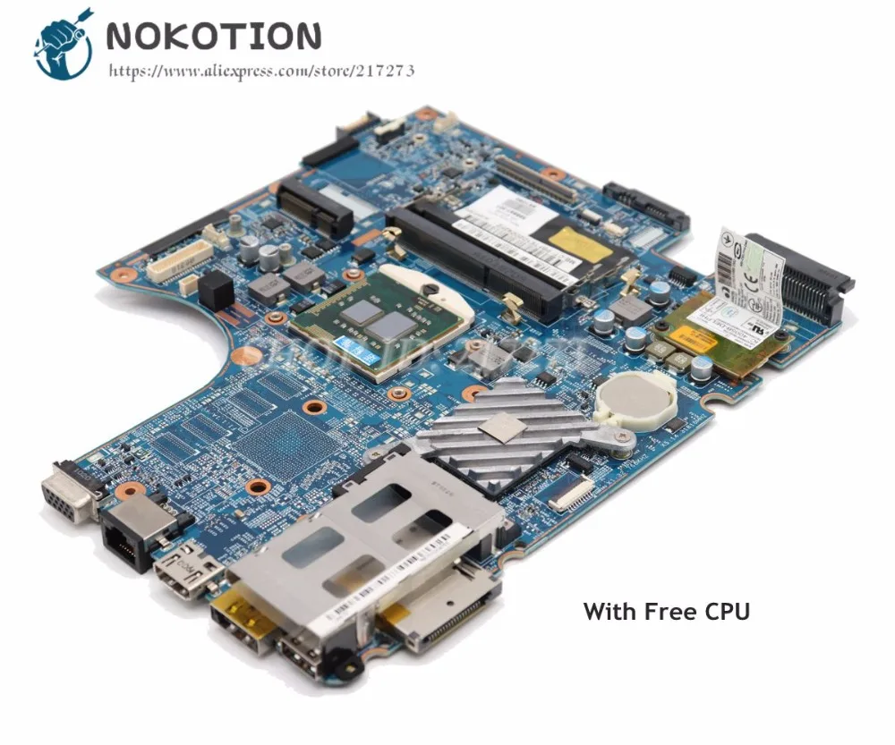 NOKOTION 598667-001 для hp ProBook 4520s 4720s материнская плата для ноутбука HM57 системная плата H9265-2 48.4gk06041 Бесплатный процессор