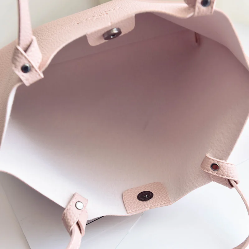 2019 New Fashion 2 Bags Set for Women Leather Handbag Messenger Bags Female Crossbody Bags High Quality Ladies Bags