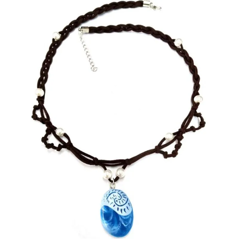 Boneca Moana princess necklace vaiana Key Ring Pendant Movie Anime Figures Action font b Toy b