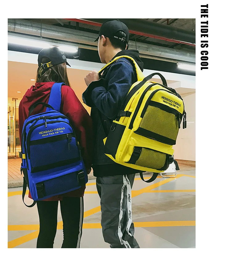 2018 New Menghuo Quality Waterproof Nylon Backpack Female Unisex Men's Backpacks for Laptop Women Notebook Bag Backpack Mochilas (39)