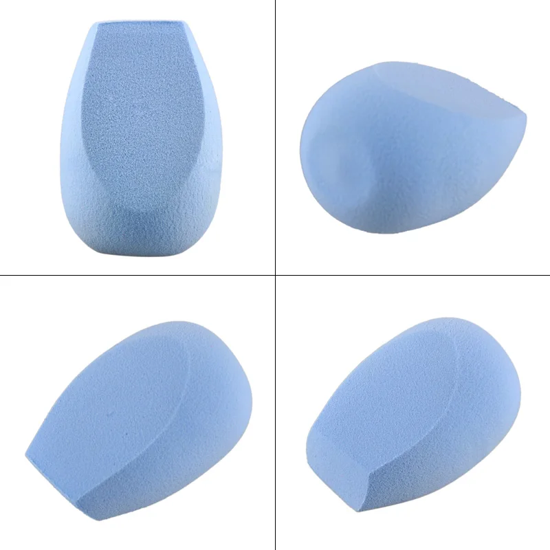  1PCS NON LATEX COTTON Smooth Makeup Sponge Blender Blending Cotton Powder Puff Dry and Wet Brush Puff Miter Puff 