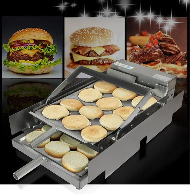 Buy 220V Commercial stainless steel hamburger machine
