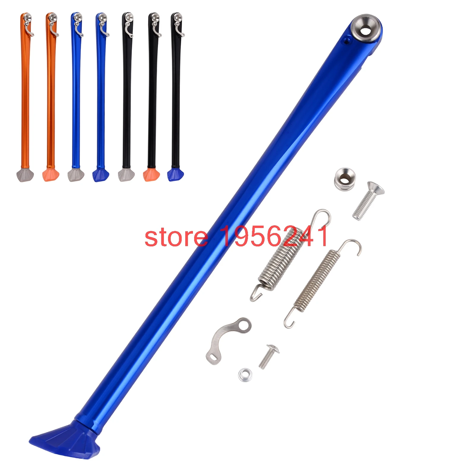 NICECNC CNC Side Stand Kick Kickstand & Spring Kit for Husaberg FE 250 350 390 450 501 570 TE 250 350 FX 450  