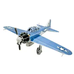 Второй мировой войны самолеты модель головоломка дети детство образования DIY Руководство картона модель самолета для подарка на день