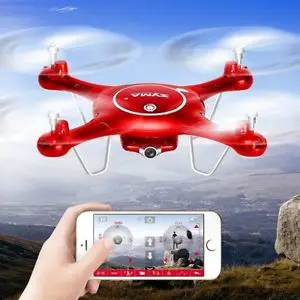 X5UW Wifi FPV 2 4 Ghz Квадрокоптер Дрон мобильный телефон удерживающий зажим управление