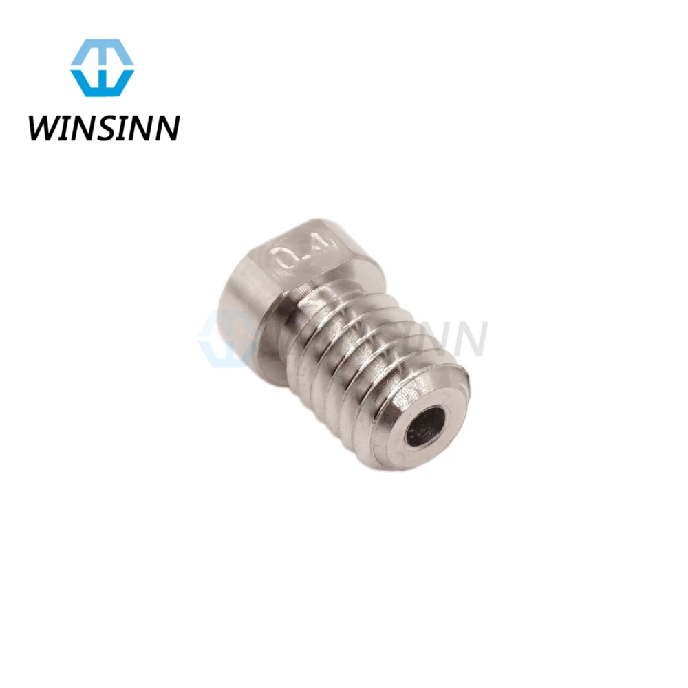 3d принтер V5 V6 сопло из титанового сплава TC4 для E3D j-головки Hotend экструдера. 3. 4. 6. 8 1,0 мм 1,75 мм нити RepRap Makerbot