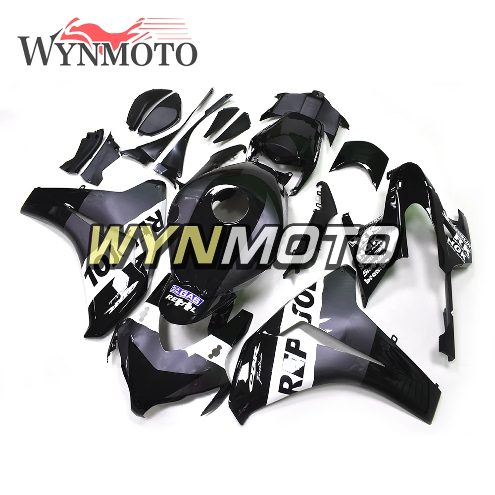 Серые черные белые Обтекатели для Honda CBR1000RR 2008 2011 год ABS инъекция пластмассы 08 09 10 11