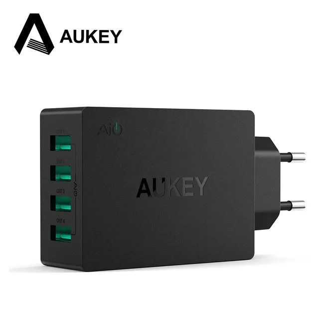 Aukey Multi Ports USB Charging Station Wall Charger 30W 4 USB Ports