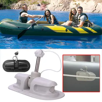 

Paddle Lock Boat Kayak Inflatable Holder Wheel Row Accessories Kit Water PVC