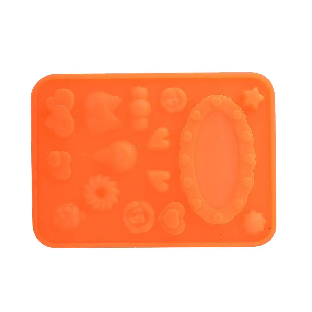 

Food Grade Silicone Mold DIY Innovative Non-stick Ice Cube Molds Jelly Biscuits Chocolate Candy Cupcake Baking Moulds