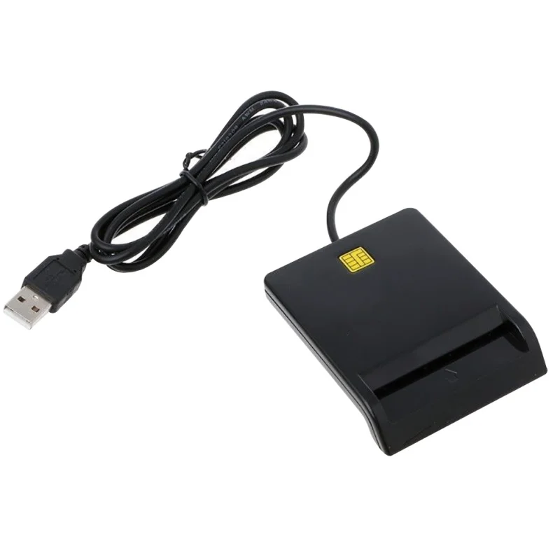 USB 2,0 адаптер считывания смарт-карт EMV USB общий доступ для SIM/ATM/IC/ID кардридер для камеры карты памяти