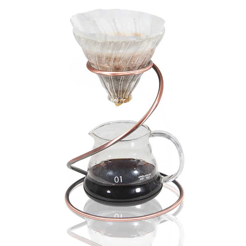 New Spiral Coffee Dripper Paperless, Reusable Pour Over Coffee Filter