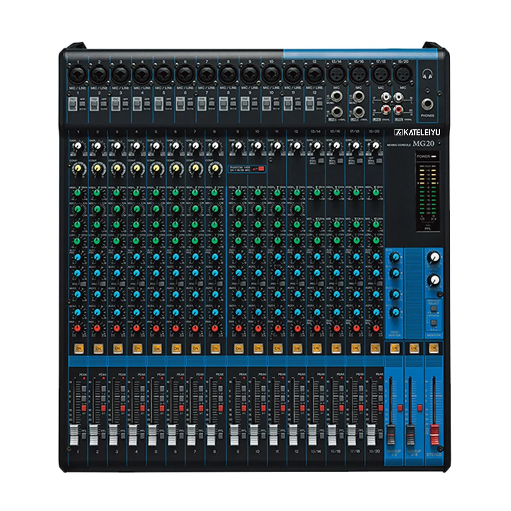 Audio mixing console MG20 analog mixer 20 road small stage professional audio console band commercial speech monitor the effect цена Audio mixing console MG20 analog mixer 20 road small stage professional audio console band commercial speech monitor the effect цены онлайн