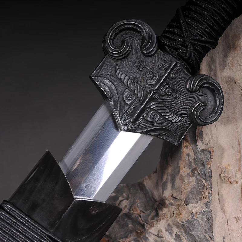 H-качество ручной работы дома Derocaton клинок из дамасской стали пластинчатое лезвие тонкой полированной руки коллекционный меч Китайский нож