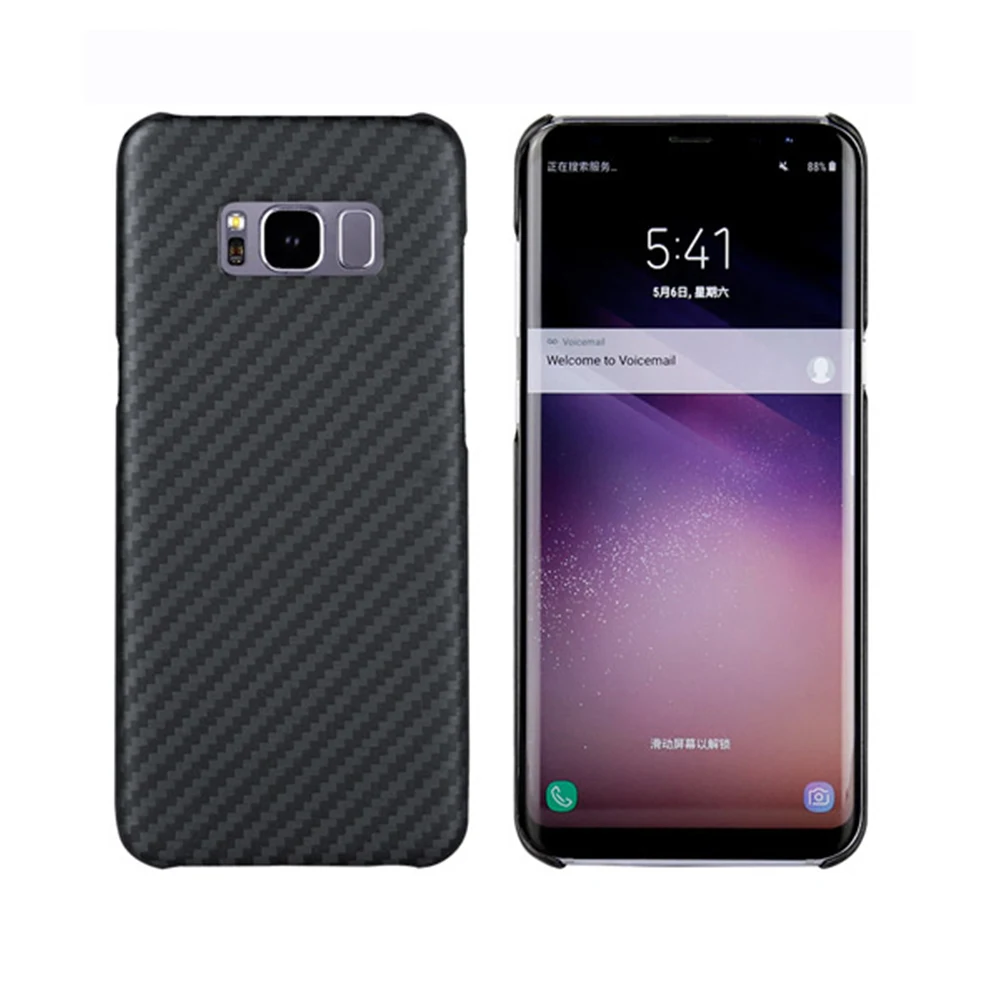 Ультратонкий чехол из арамидного волокна для samsung Galaxy Note 9, чехол, роскошный чехол, 3 K, чехол из углеродного волокна для samsung S8 S8 Plus, чехол - Цвет: For S8 Case