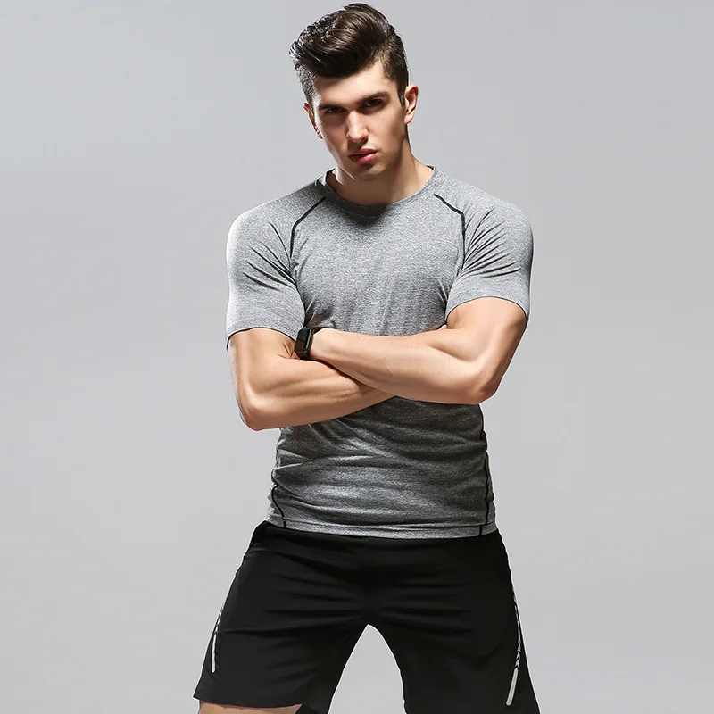 Men Running Set Sports Suit Breathable Male Summer Workout Running Jogger Training Set Sportswear Tracksuit Short+shirt 2PCS Men Running Set Sports Suit Breathable Male Summer Workout Running Jogger Training Set Sportswear Tracksuit Short+shirt 2PCS