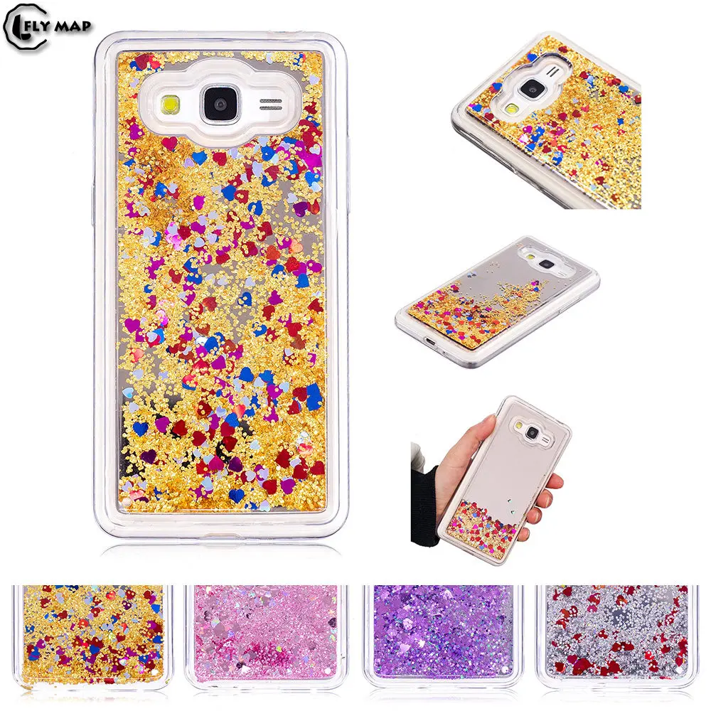 Mirror Flash Star Case for Samsung Galaxy J2 Prime G532F G532F/DS SM-G532F SM-G532F/DS SM-G532 Liquid Quicksand Silicone Cover |