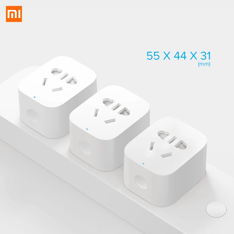 Xiaomi mi умная Wi-Fi розетка Ti mi ng Plug приложение пульт дистанционного управления работает с Xiao mi умный дом mi jia Zigbee розетки 3 версии