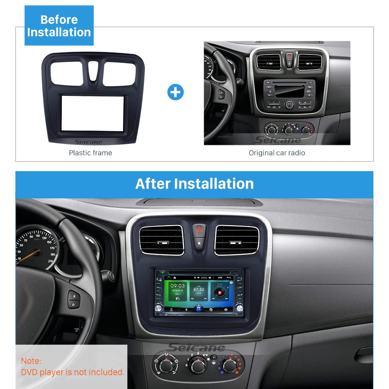 YUNTX Android 8.1 Double din Car Stereo for Audi A3 2003,2004,2005,2006,2007,2008,2009,2010,2011 Octa Core 7 inch 2G 16G Autoradio with In-dash Navigation System,Backup Camera