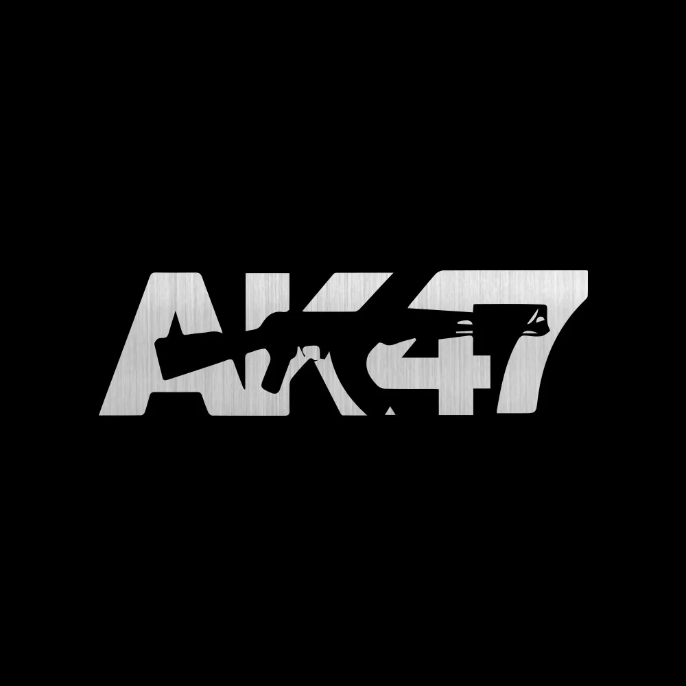 15*5 3 см Новый Стиль Dazzle AK47 Стильные наклейки для винтовки индивидуальные