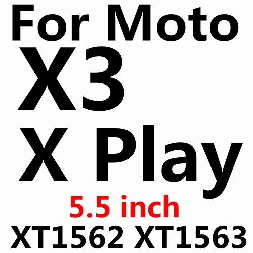 Для Motorola G G2 G3 G4 Play Plus X X2 X3 style E E2 G+ 1 G+ 2 X+ 1 Чехол Премиум Настоящее Закаленное стекло Защитная пленка для Moto - Цвет: For Moto X3 X Play