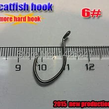Рыболовный крючок v8832 крючок для сома Размер: 6# более жесткий Количество: 30 шт./лот