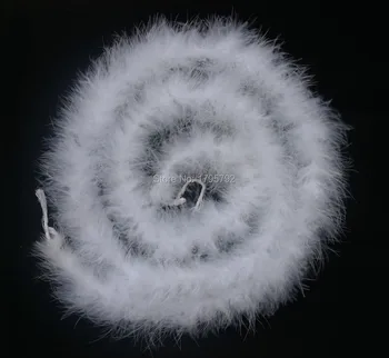 

Wholesale 10 pcs 2 yards Chicken Plumas Strip Wedding Marabou Feathers Boa,Burlesque Fancy Dress for crafts Party Decorations