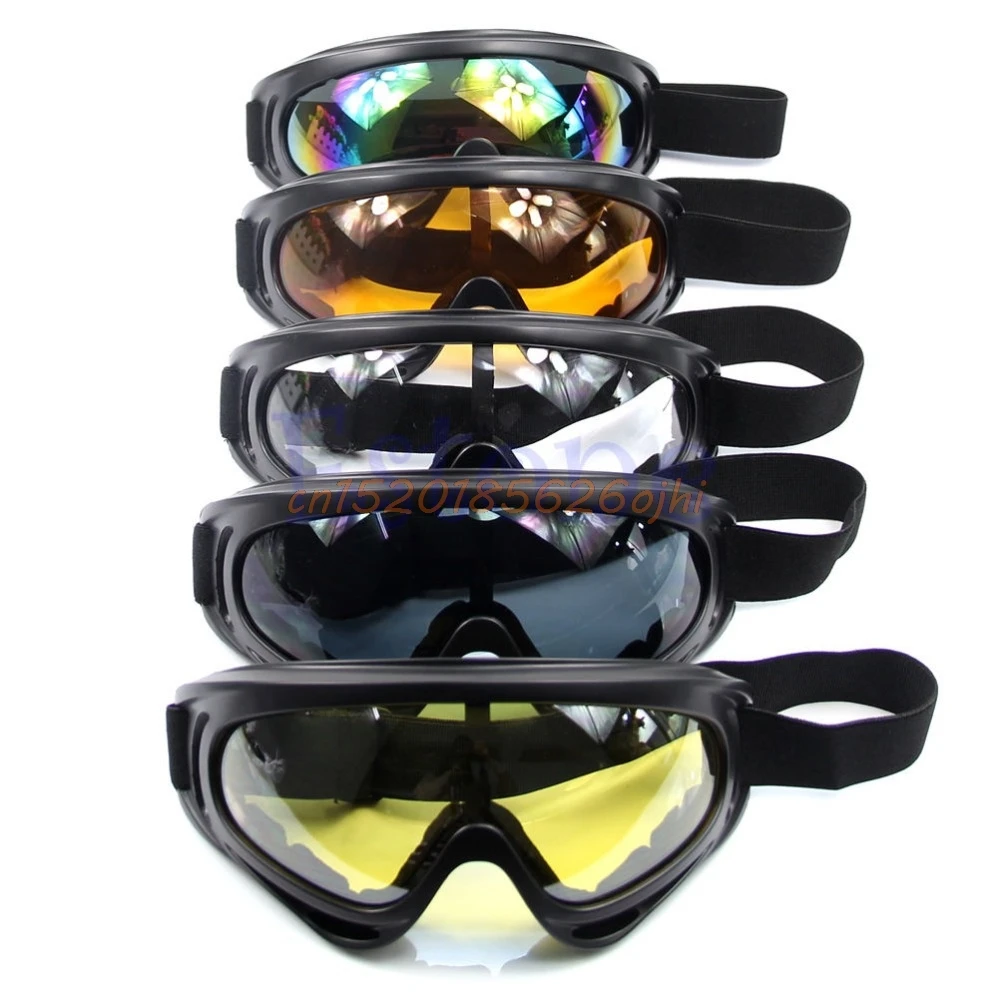 Skiing UV400 Goggles Windproof Sports Eyewear Anti Fog Snow Snowmobile Snowboard 