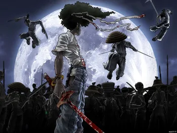 

Afro Samurai Blood Sword Moon Anime Art Huge Poster TXHOME D5565
