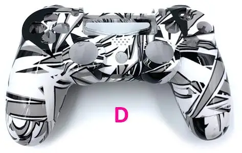 Специальная конструкция корпуса КОРПУСА ДЛЯ sony Playstation 4 PS4 беспроводной контроллер геймпад Передняя и задняя крышка - Цвет: D