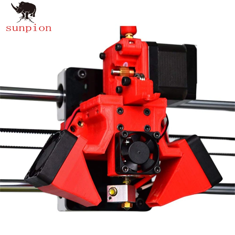 SUNPION технология S1 200 двойной экструдер настольный 3D принтер полностью