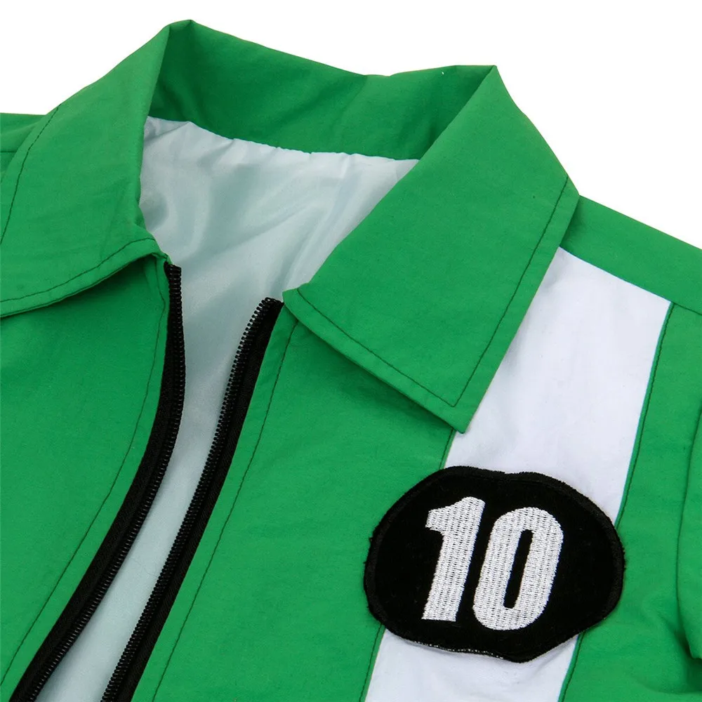 Бен 10 куртка пришельцев сила мальчиков косплей Бенжамин Kirby Tennyson Ten Ben10: Гонка