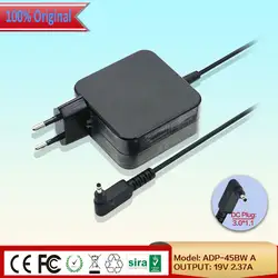 100% оригинал ЕС Plug 19 V 2.37A 45 W 3,0*1,1 мм ADP-45BW ноутбук адаптер переменного тока для Asus UX301 U38N U38DT UX42VS ADP-45AW A