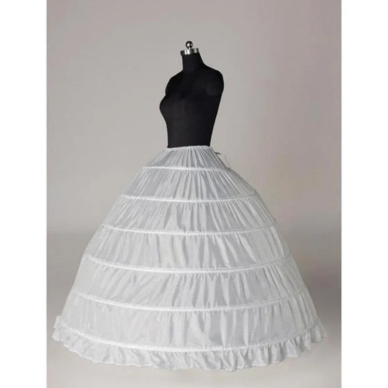 Wedding-Accessories-2016-High-Quality-Cheap-White-6-Hoops-Petticoats-For-Ball-Gown-Wedding-Dresses-Crinoline (1)
