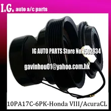 Фирменная Новинка Авто Запчасти компрессор клатч для автомобиля Honda Accord 3.0l для Acura CL 3.0l oem НЕТ. 38810P8AA01