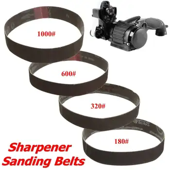 

Sharpener Sanding Belts Knife Sharpener Tool Abrasive 180# 320# 600# 1000# Assorted Universal tool automatic knife sharpener